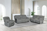 Farrah Gray 3-Piece Reclining Set from Happy Homes - Luna Furniture