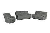 Farrah Gray 3-Piece Reclining Set from Happy Homes - Luna Furniture