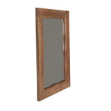 Aspen 43" Mirror Frame in Smoked Acacia from Home Trends & Design - Luna Furniture