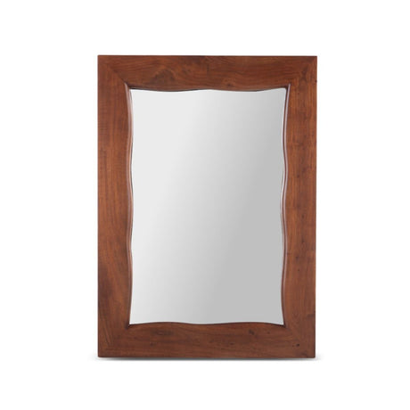 Aspen 43" Mirror Frame in Walnut from Home Trends & Design - Luna Furniture