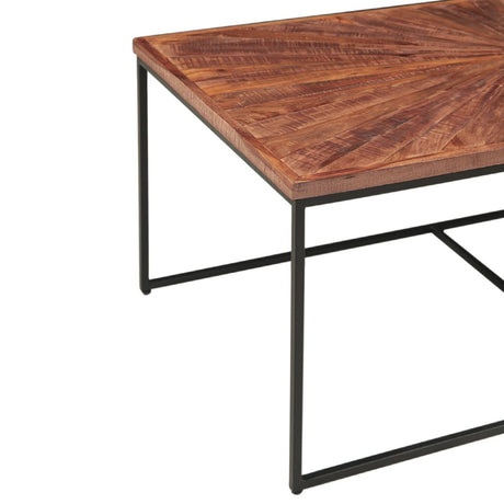 Aster 47" Nesting Coffee Tables in Sunburst Brownstone from Home Trends & Design - Luna Furniture