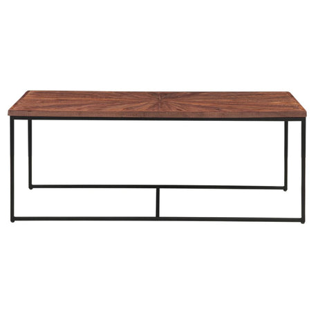 Aster 47" Nesting Coffee Tables in Sunburst Brownstone from Home Trends & Design - Luna Furniture