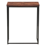 Aster 20" Nesting Side Tables in Sunburst Brownstone from Home Trends & Design - Luna Furniture