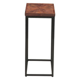 Aster 20" Nesting Side Tables in Sunburst Brownstone from Home Trends & Design - Luna Furniture