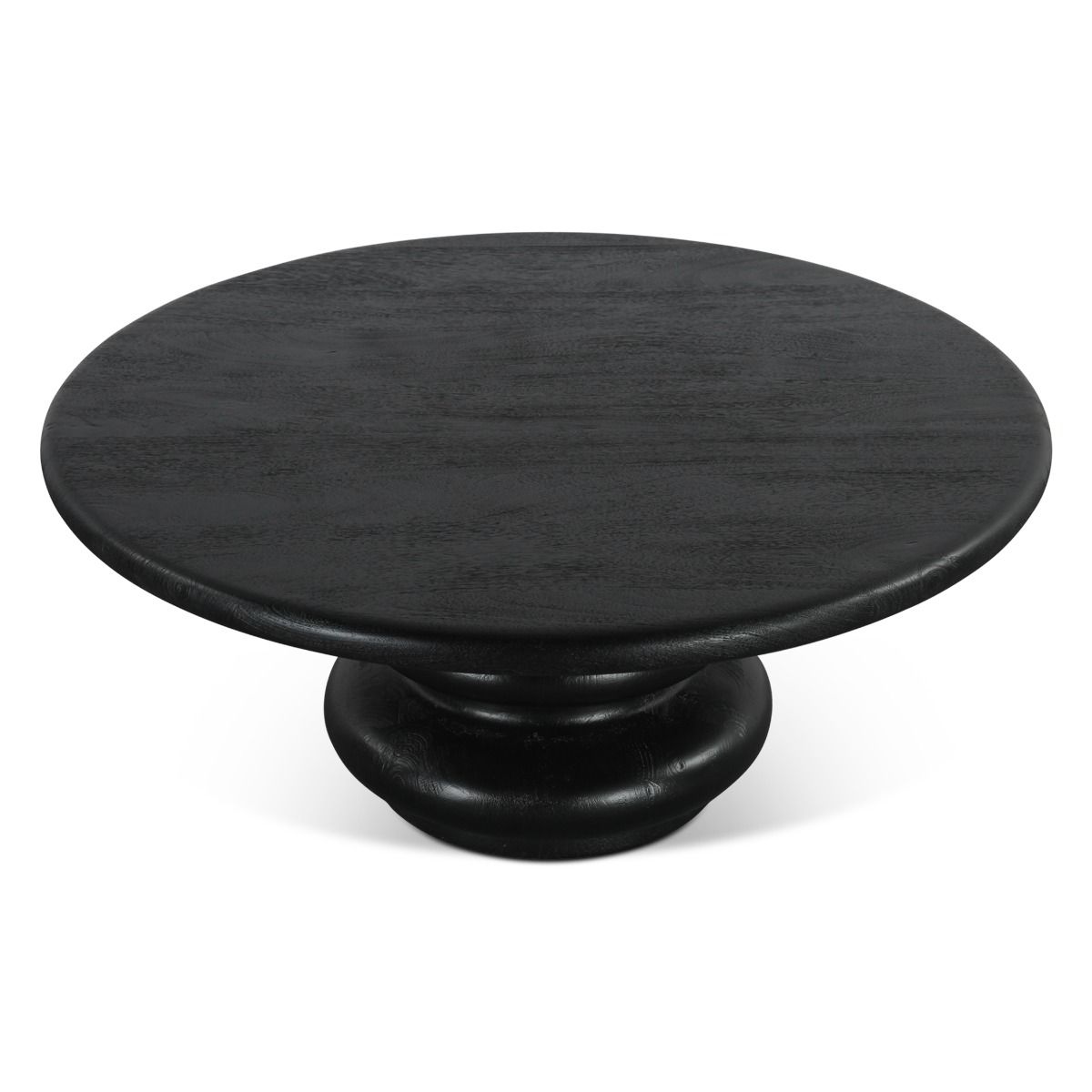 Bilboa 36" Coffee Table in Distressed Black from Home Trends & Design - Luna Furniture