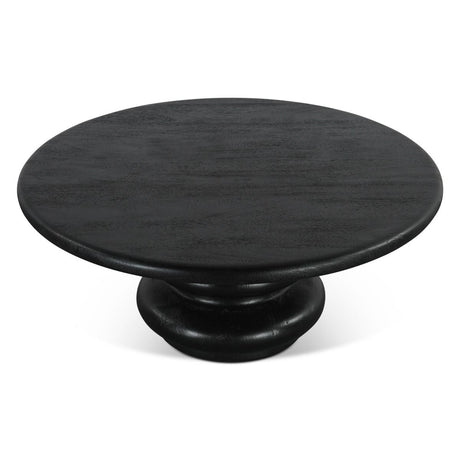 Bilboa 36" Coffee Table in Distressed Black from Home Trends & Design - Luna Furniture