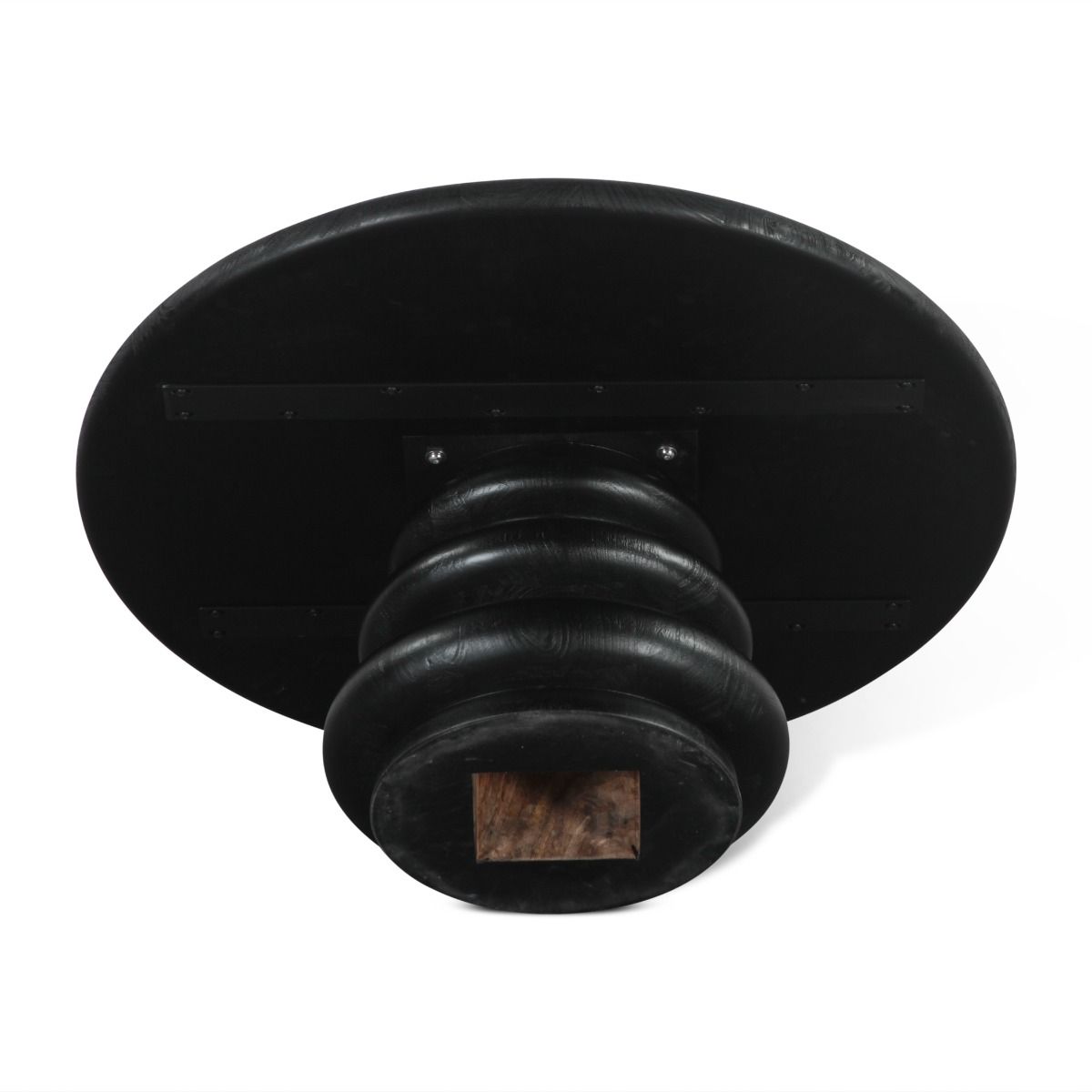 Bilboa 36" Coffee Table in Distressed Black from Home Trends & Design - Luna Furniture