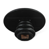 Bilboa 36" Coffee Table in Distressed Black from Home Trends & Design - Luna Furniture