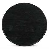 Bilboa 36" Coffee Table in Distressed Black from Home Trends & Design - Luna Furniture