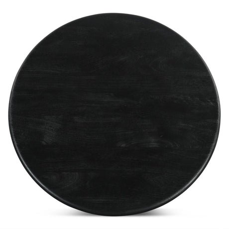 Bilboa 36" Coffee Table in Distressed Black from Home Trends & Design - Luna Furniture
