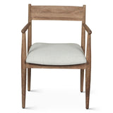 Bijou 22" Upholstered Dining Chair in Natural Brown from Home Trends & Design - Luna Furniture