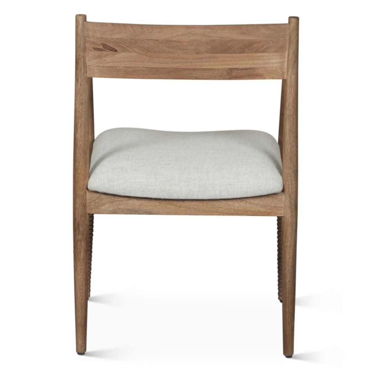 Bijou 22" Upholstered Dining Chair in Natural Brown from Home Trends & Design - Luna Furniture