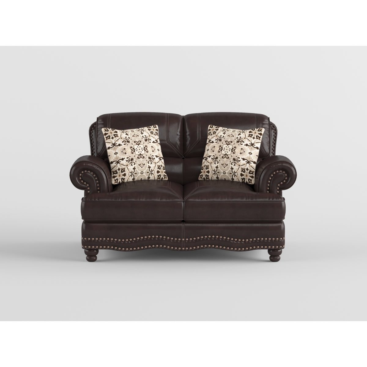 9268BRW-2 Loveseat from Homelegance - Luna Furniture