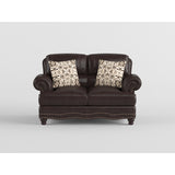 9268BRW-2 Loveseat from Homelegance - Luna Furniture