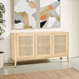 Casablanca 64" Sideboard in Natural White from Home Trends & Design - Luna Furniture