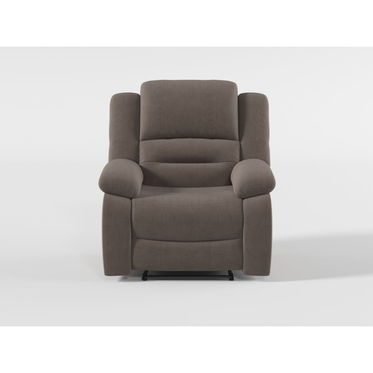 Jarita Chocolate Reclining Chair from Homelegance - Luna Furniture