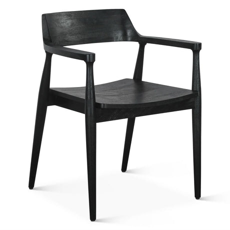 Cambridge 24" Dining Chair in Black from Home Trends & Design - Luna Furniture