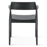 Cambridge 24" Dining Chair in Black from Home Trends & Design - Luna Furniture