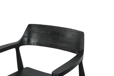 Cambridge 24" Dining Chair in Black from Home Trends & Design - Luna Furniture