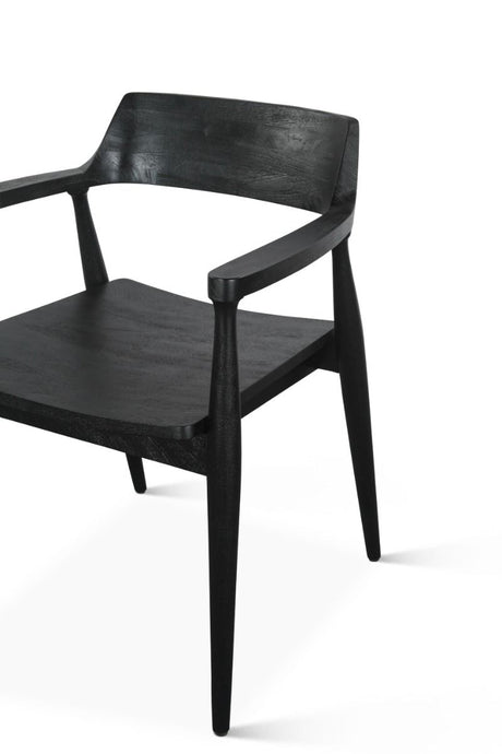 Cambridge 24" Dining Chair in Black from Home Trends & Design - Luna Furniture