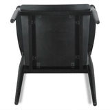 Cambridge 24" Dining Chair in Black from Home Trends & Design - Luna Furniture