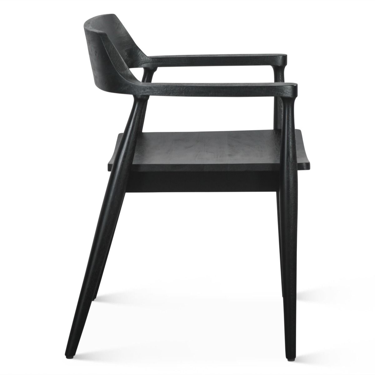 Cambridge 24" Dining Chair in Black from Home Trends & Design - Luna Furniture