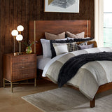 Cosmopolitan 26" Three Drawer Nightstand in Honey Brown - New from Home Trends & Design - Luna Furniture