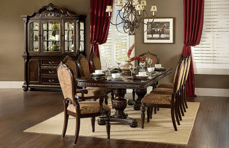 Cavalier Silver King Upholstered Sleigh Bed from Homelegance - Luna Furniture