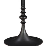 Dauphine 36" Round Bistro Table in Patagonia Marble with Black Base from Home Trends & Design - Luna Furniture