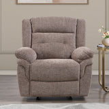 Sydney Brown Manual Recliner from Steve Silver - Luna Furniture