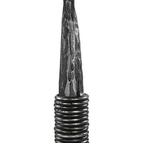 Downey 55" Floor Lamp in Black from Home Trends & Design - Luna Furniture