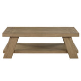 Orinda Brown 55" Coffee Table from Steve Silver - Luna Furniture