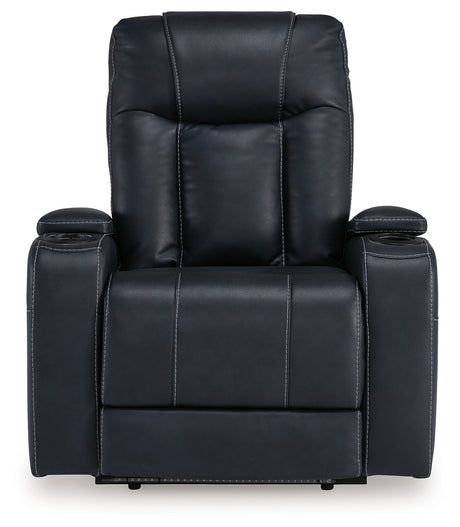 Feazada Sapphire Power Recliner from Ashley - Luna Furniture
