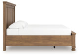 Feddinger Medium Brown King Panel Storage Bed from Ashley - Luna Furniture