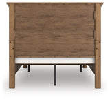 Feddinger Medium Brown Queen Panel Storage Bed from Ashley - Luna Furniture