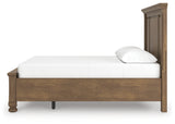 Feddinger Medium Brown Queen Panel Storage Bed from Ashley - Luna Furniture