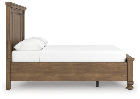 Feddinger Medium Brown Queen Panel Storage Bed from Ashley - Luna Furniture