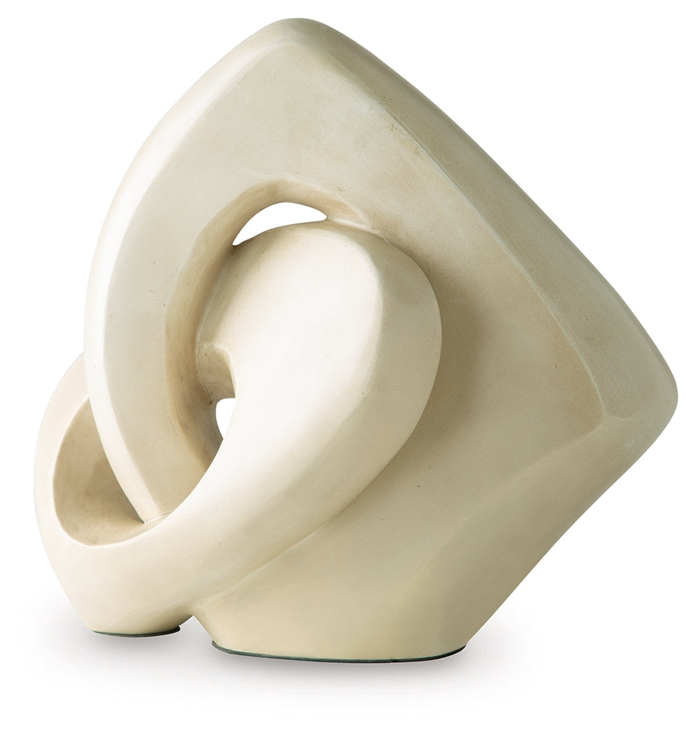 Feebs Antique Beige Sculpture from Ashley - Luna Furniture
