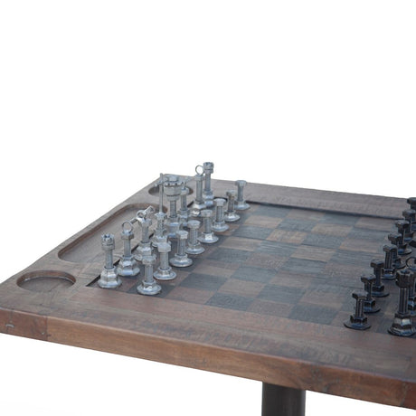 Eiffel 30" Chess Bistro Table from Home Trends & Design - Luna Furniture