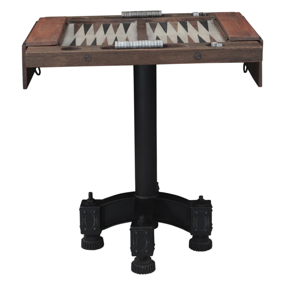 Eiffel 28" Backgammon Game Table from Home Trends & Design - Luna Furniture