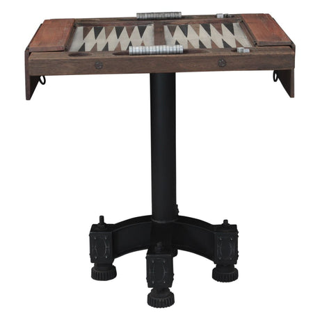 Eiffel 28" Backgammon Game Table from Home Trends & Design - Luna Furniture