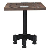 Eiffel 28" Backgammon Game Table from Home Trends & Design - Luna Furniture
