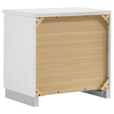 Felicity 4-piece California King Bedroom Set White High Gloss from Coaster - Luna Furniture