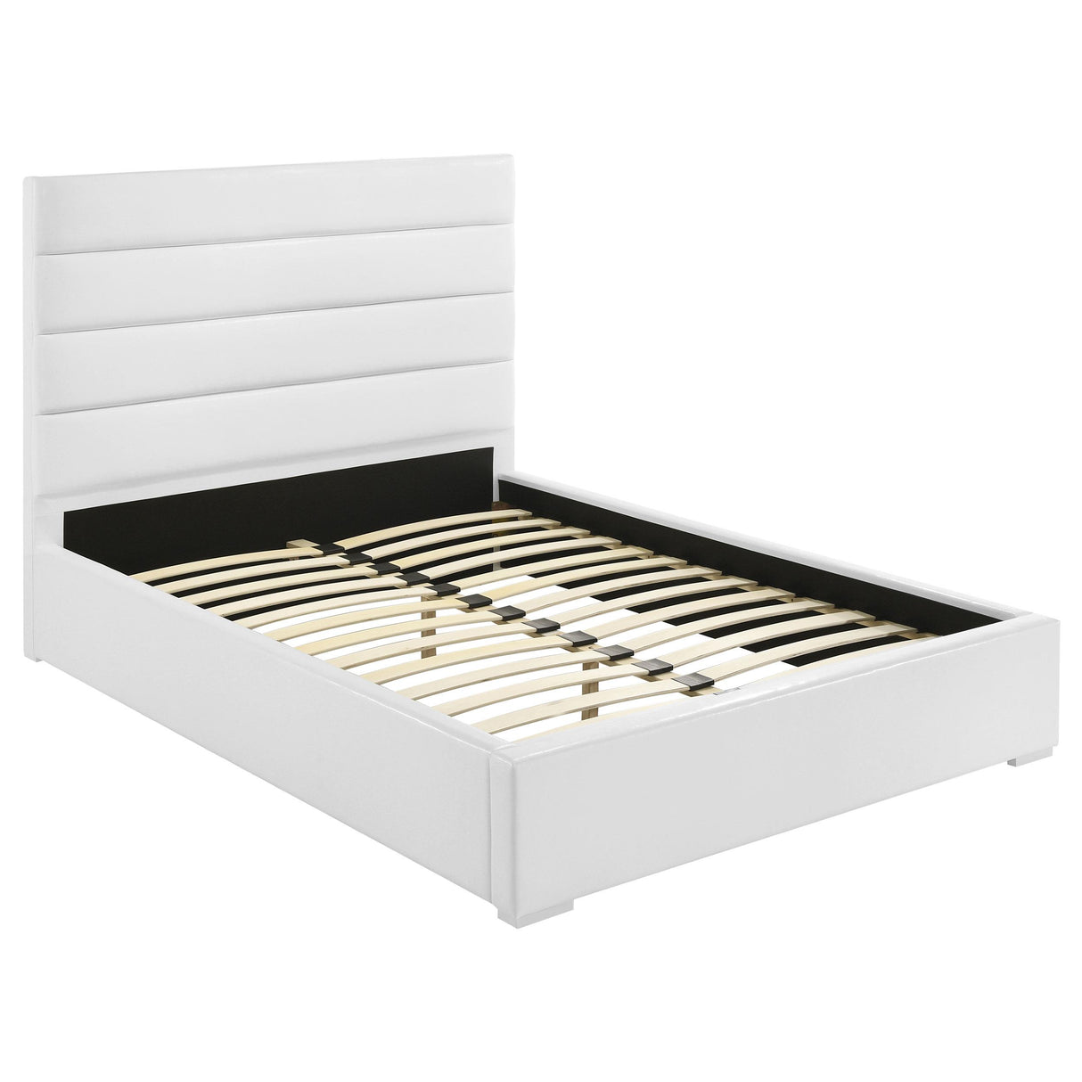 Felicity 4-piece Full Bedroom Set White High Gloss from Coaster - Luna Furniture