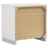 Felicity 4-piece Queen Bedroom Set White High Gloss from Coaster - Luna Furniture