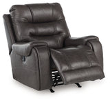 Femley Smoke Recliner from Ashley - Luna Furniture