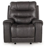 Femley Smoke Recliner from Ashley - Luna Furniture