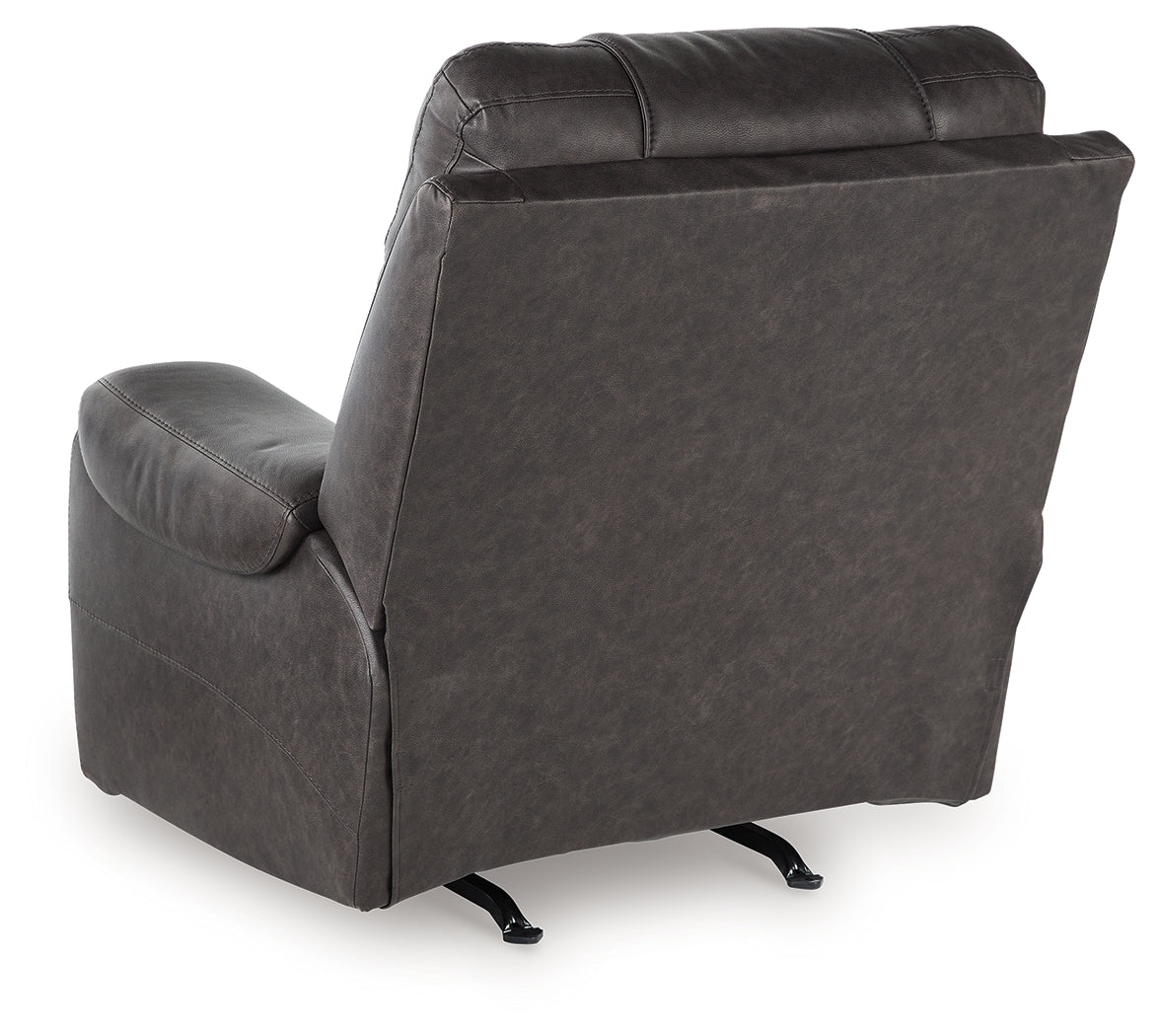 Femley Smoke Recliner from Ashley - Luna Furniture