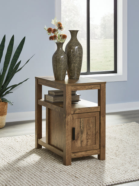 Fendenmore Brown Chairside End Table from Ashley - Luna Furniture