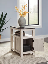 Fendenmore Two-tone Chairside End Table from Ashley - Luna Furniture